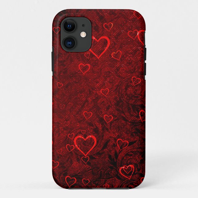 Love, Valentine, Day, Heart, Women, Pink, Rose Case-Mate iPhone Case (Back)