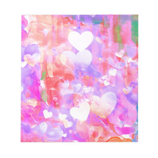 Love, Valentine, Day, Heart, Women, Pink, Rose Notepad