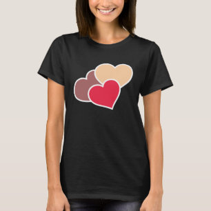 Love Valentine s Day Couple Relationship Heart In T-Shirt