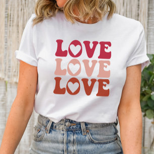 Love Valentine’s Day Shirt – Classic Heart Graphic
