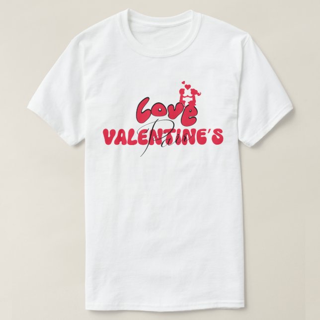Love Valentine’s Pair T-Shirt (Design Front)