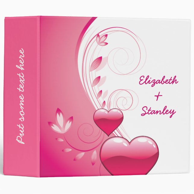 Love Valentine's Day Classeur (Devant/Côté)