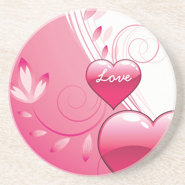Love Valentine's Day dessous de verre (Devant)