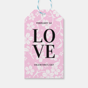 LOVE Valentine's Day Gift Tags