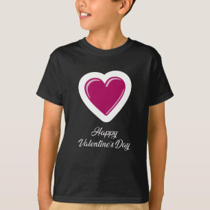 Love Valentine's Day Heart Couples Funny Gift Idea T-Shirt