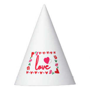 Love Valentine's Day Party Hat