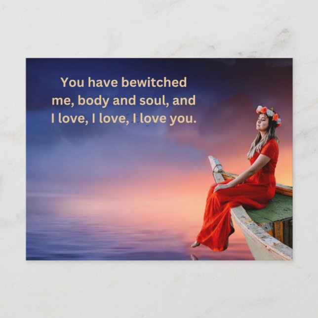 Love valentine's gift card (Front)