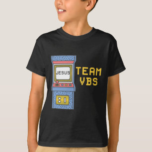 Love Vbs 2024 Video Game Vacation Bible School Ret T-Shirt