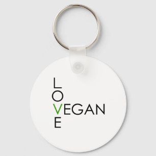 Love Vegan Keychain