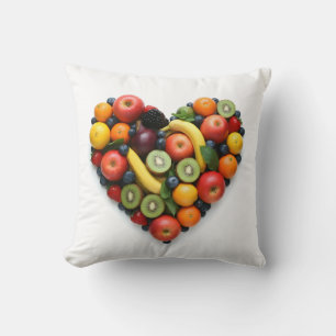Love Vegan Throw Pillow