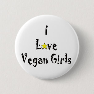 Love Vegans Button