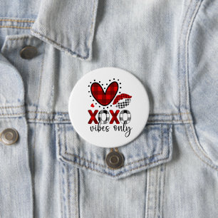 Love Vibes Only Button