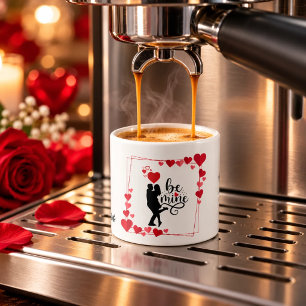 Love Vibes Personalized Espresso Mug
