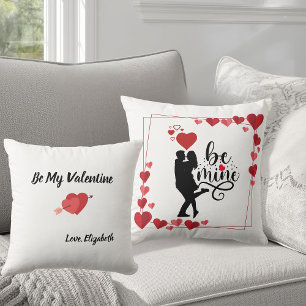 Love Vibes Personalized Throw Pillow