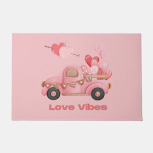 Love vibes , valentine's day 2023 doormat