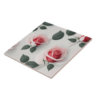 Love Vintage Popular Rose Collection Tile