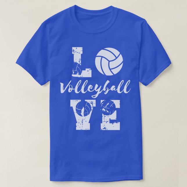 Love Volleyball 26 T-Shirt (Design Front)