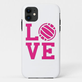 Love Volleyball phone case