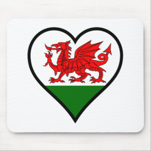 Love Wales Mouse Pad