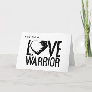 Love Warrior Greeting Card