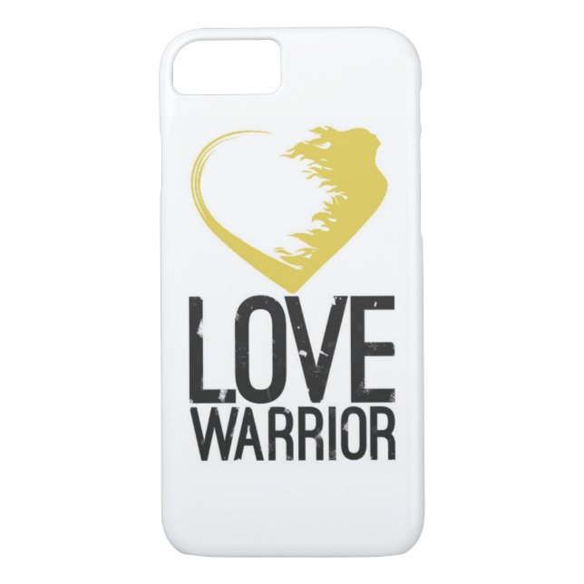 Love Warrior iPhone 7 Barely There Case (Back)