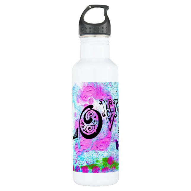 Love Water Bottle  (Front)