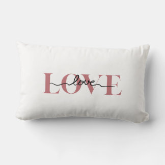 LOVE Wedding Accent Pillow