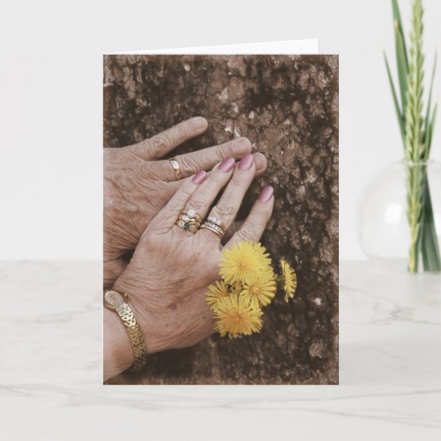 Love, Wedding Anniversary - Blank Greeting Card (Front)
