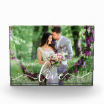 Love Wedding Bride and Groom Photo Block<br><div class="desc">Love Wedding Bride and Groom Photo Block</div>