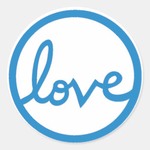 Love wedding envelope seals and stickers