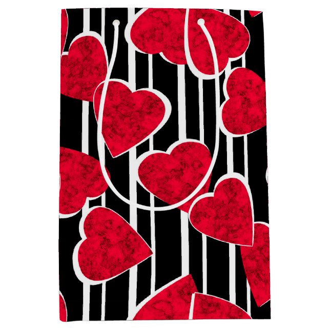 Love, wedding, Valentine's day Medium Gift Bag (Front)