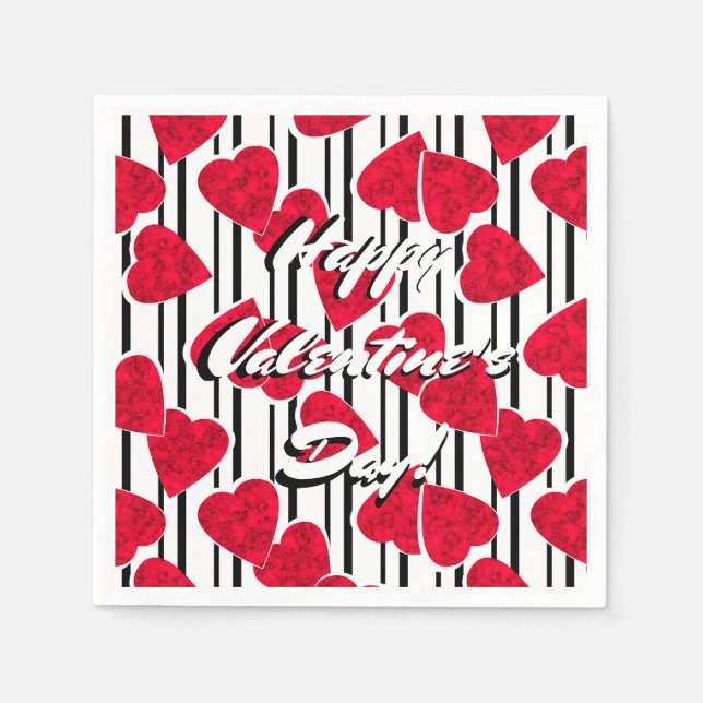 Love, wedding, Valentine's day Napkin (Front)