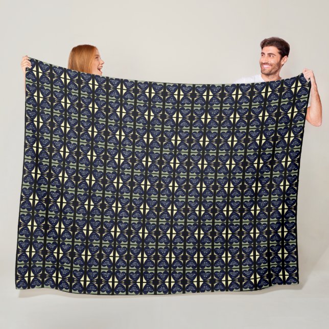 LOVE What You're Doing Fleece Blanket -Adiela Akoo (In Situ)