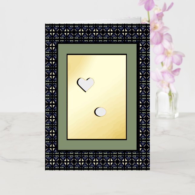 LOVE What You're doing Greeting Card - Adiela Akoo (Orchid)