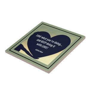 LOVE What You're Doing Quote Tile - Adiela Akoo