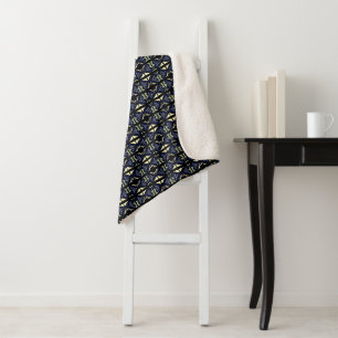 LOVE What You're Doing Sherpa Blanket -Adiela Akoo