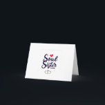 LOVE WHEN "YOUR BIRTHDAY" ARRIVES SOUL SISTER CARD<br><div class="desc">WISH YOUR "SOUL SISTER" A HAPPY BIRTHDAY WITH THIS CUTE AND VERY LOVING CARD~~~ THANKS FOR STOPPING BY ONE OF MY EIGHT STORES!</div>