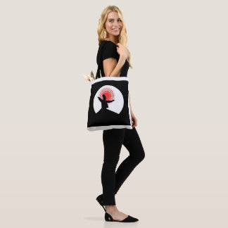 Love Whirling into Rhythm Collection DIII-B&W Tote Bag