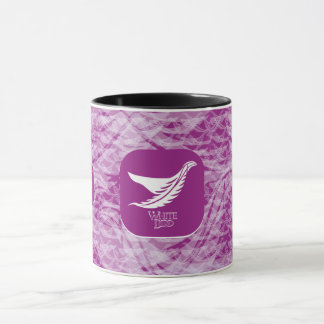 LOVE WHITE BIRD BY MASANSER MUG