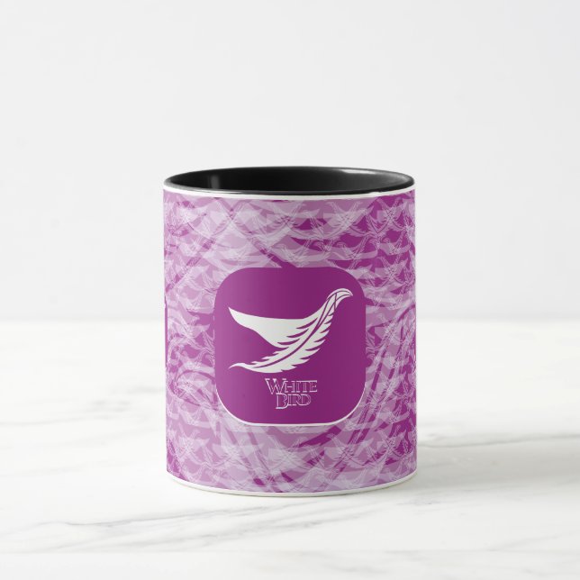 LOVE WHITE BIRD BY MASANSER MUG (Center)
