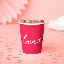 Love white text on pink 