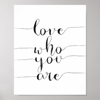Love Who You Are Poster