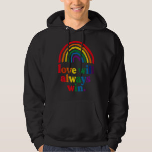 Love Will Always Win Pride Rainbow Kid Child Lgbt  Hoodie