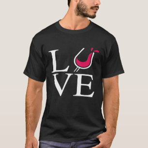 Love Wine Funny Cute Red Wine Drinking White Wine T-Shirt