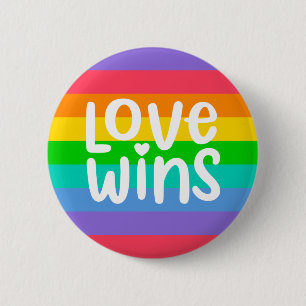Love Wins 2 Inch Round Button