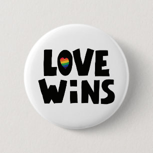 Love Wins 2 Inch Round Button