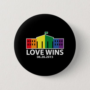 Love Wins 2 Inch Round Button
