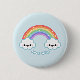 Love Wins 2 Inch Round Button