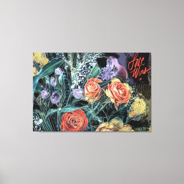 Love Wins Canvas Print (Front)