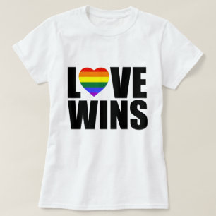 LOVE WINS! CELEBRATE MARRIAGE EQUALITY! T-Shirt